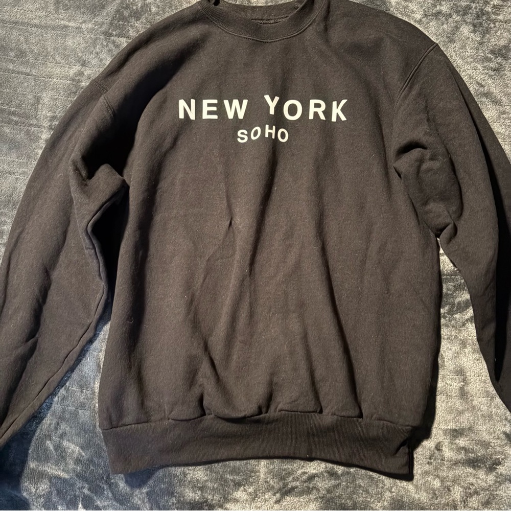 Black New York Soho Sweater